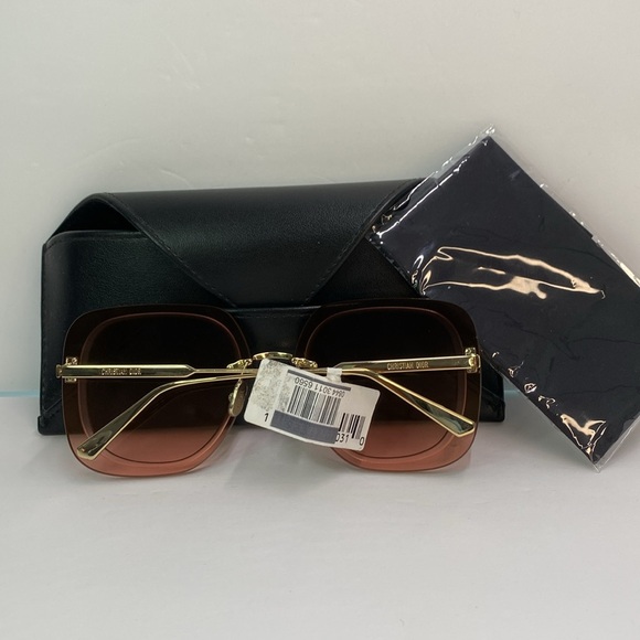 💯- New Authentic DIOR ULTRADIOR SU OVERSIZED SQUARE SUNGLASSES IN PINK - Picture 16 of 16